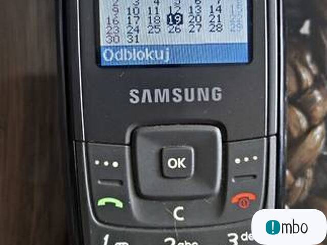 Stary Kolekcjonerski Telefon Samsung SGH-C140 Gray - 1